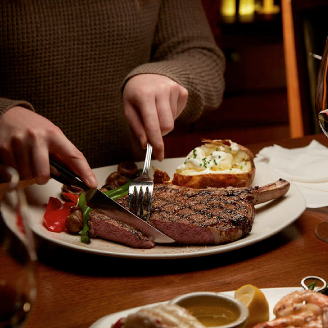 Keg Steakhouse, Steaks at the Banff Caribou Lodge & Spa