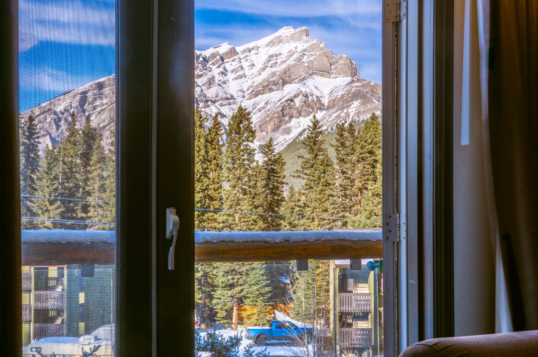 Rundle Stone Lodge View