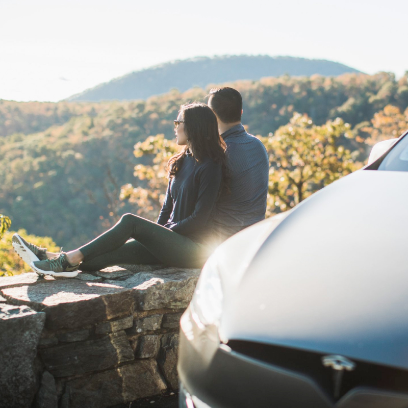EV charging available at select accommodations